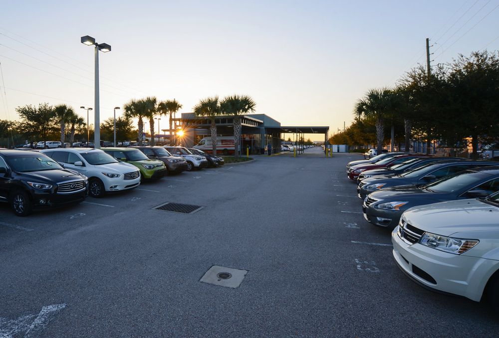 How much is parking at Orlando Airport